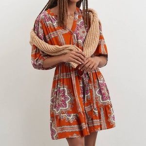 Anthropologie Porridge Isabel Mini Dress